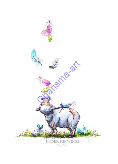 Under His Wings PRINT